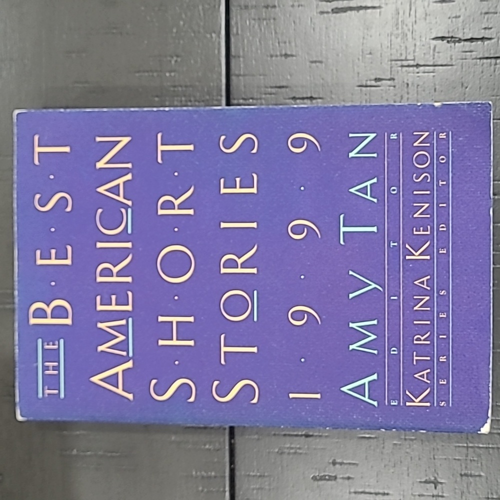 The Best American Short Stories 1999 Edition Edited by Amy Tan